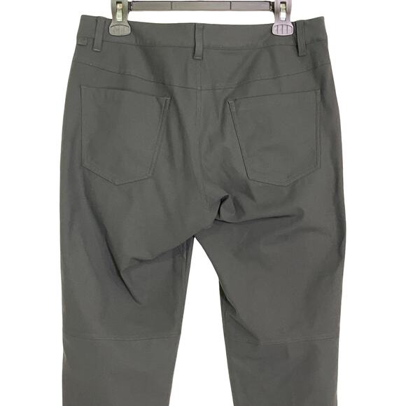 Lululemon ABC Pants Men’s 32/28 Obsidian Gray Warpstreme Classic Fit Trousers - Picture 6 of 8